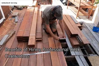 Benefits of Hiring Professional Deck Contractors Benefits of Hiring Professional Deck Contractors