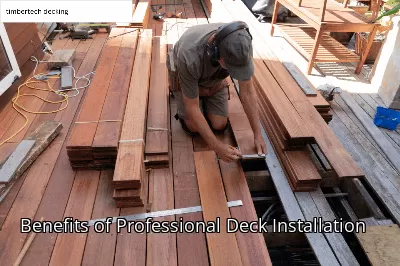 Benefits of Professional Deck Installation Benefits of Professional Deck Installation