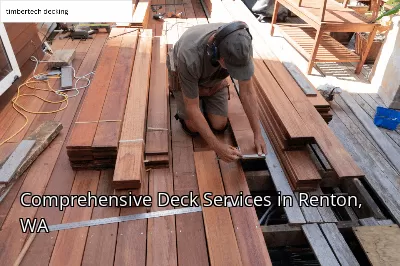 Comprehensive Deck Services in Renton, WA Comprehensive Deck Services in Renton, WA