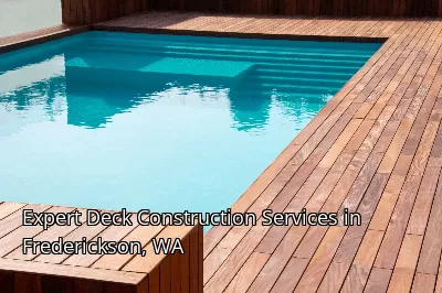 Expert Deck Construction Services in Frederickson, WA Expert Deck Construction Services in Frederickson, WA