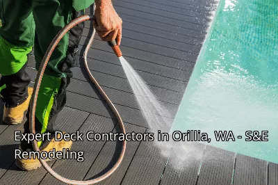 Expert Deck Contractors in Orillia, WA - S&E Remodeling Expert Deck Contractors in Orillia, WA - S&E Remodeling