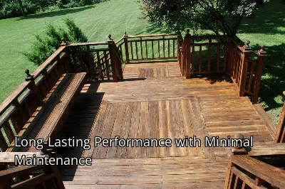 Long-Lasting Performance with Minimal Maintenance Long-Lasting Performance with Minimal Maintenance