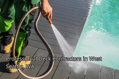 Professional Deck Contractors in West Seattle, WA Professional Deck Contractors in West Seattle, WA
