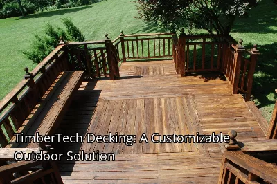 TimberTech Decking: A Customizable Outdoor Solution TimberTech Decking: A Customizable Outdoor Solution