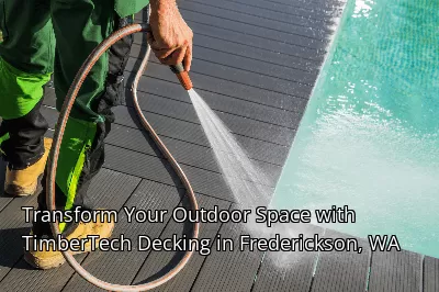 Transform Your Outdoor Space with TimberTech Decking in Frederickson, WA Transform Your Outdoor Space with TimberTech Decking in Frederickson, WA
