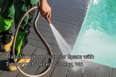Transform Your Outdoor Space with TimberTech Decking in Roy, WA Transform Your Outdoor Space with TimberTech Decking in Roy, WA