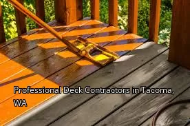 Professional Deck Contractors in Tacoma, WA Professional Deck Contractors in Tacoma, WA