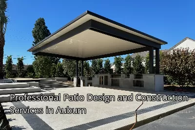 Professional Patio Design and Construction Services in Auburn Professional Patio Design and Construction Services in Auburn