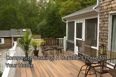 Composite Decking: A Durable Choice for Your Home