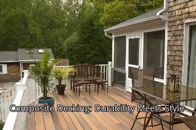 Composite Decking: Durability Meets Style