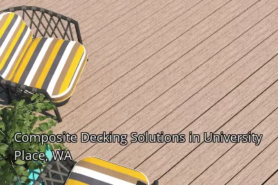 Composite Decking Solutions in University Place, WA
