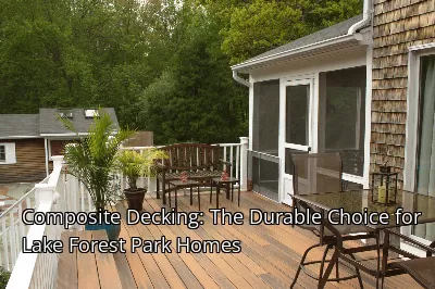 Composite Decking: The Durable Choice for Lake Forest Park Homes