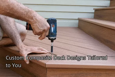 Custom Composite Deck Designs Tailored to You