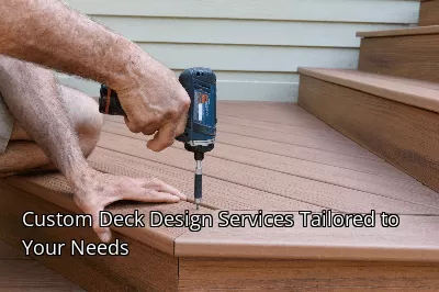 Custom Deck Design Services Tailored to Your Needs