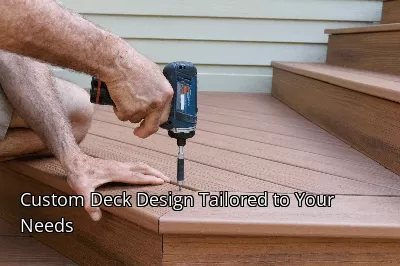 Custom Deck Design Tailored to Your Needs