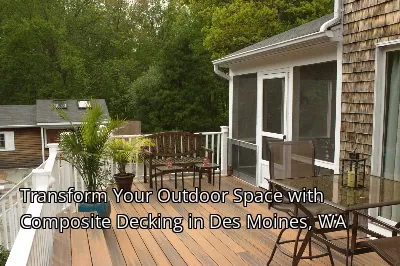 Transform Your Outdoor Space with Composite Decking in Des Moines, WA