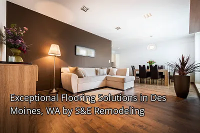 Exceptional Flooring Solutions in Des Moines, WA by S&E Remodeling