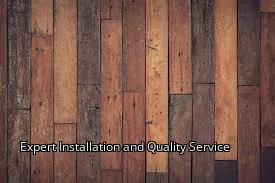 Expert Installation and Quality Service