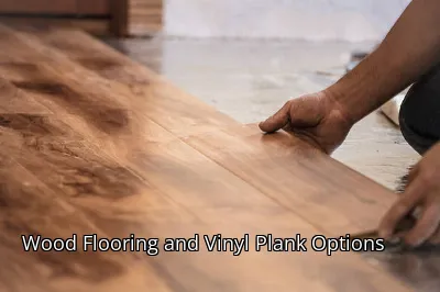 Wood Flooring and Vinyl Plank Options