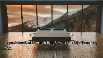 Expert General Remodeling Services in Southcenter, WA