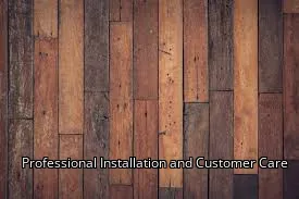 Professional Installation and Customer Care Professional Installation and Customer Care