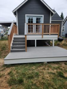 Transform Your Outdoor Space with Composite Decking by S&E Remodeling in Fircrest, WA