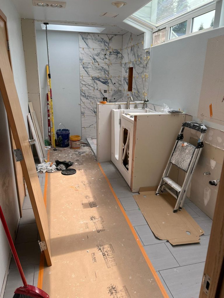 burien jacuzzi bath remodel and walk-in shower