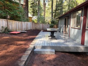 Kenmore Deck Build and Backyard Landscaping
