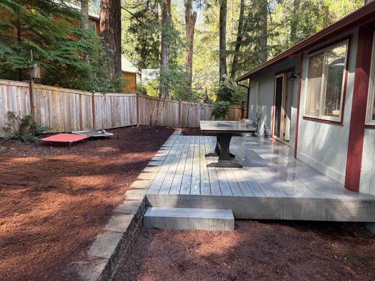 Kenmore Deck Build and Backyard Landscaping
